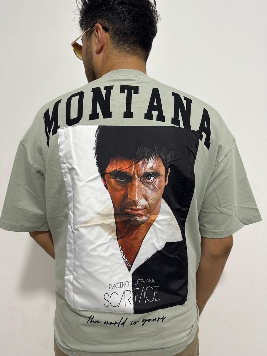 MEN BLACK  MONTANA TEE