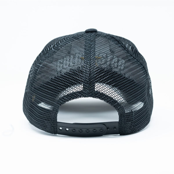 Men/ Women Black GALLEROS Trucker Hat