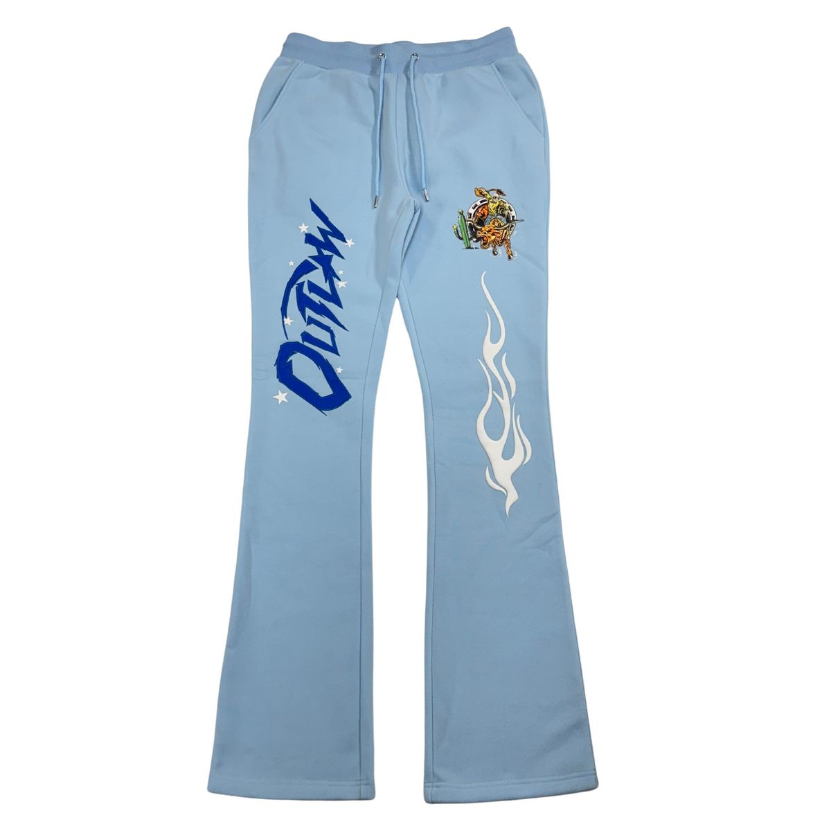 MEN LT BLUE HELL OR HIGH WATER SWEATPANTS