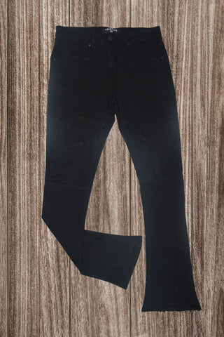 Men's Black Rio Stacked Jeans