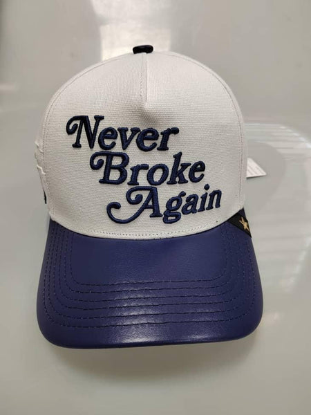 NEVER BROKE AGAIN TRUCKER HAT