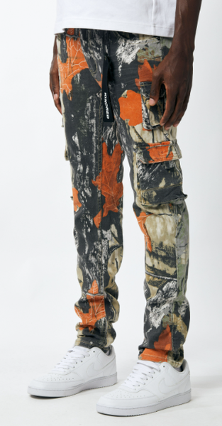 Men Autumn Camo Kinder Stacked Pants