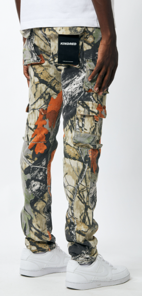 Men Autumn Camo Kinder Stacked Pants