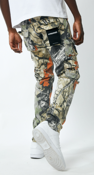 Men Autumn Camo Kinder Stacked Pants