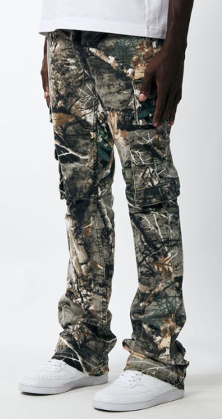 MEN KINDRED EUROPEAN CAMO STACK PANTS