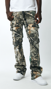 MEN KINDRED EUROPEAN CAMO STACK PANTS