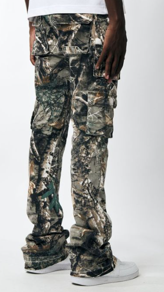 MEN KINDRED EUROPEAN CAMO STACK PANTS