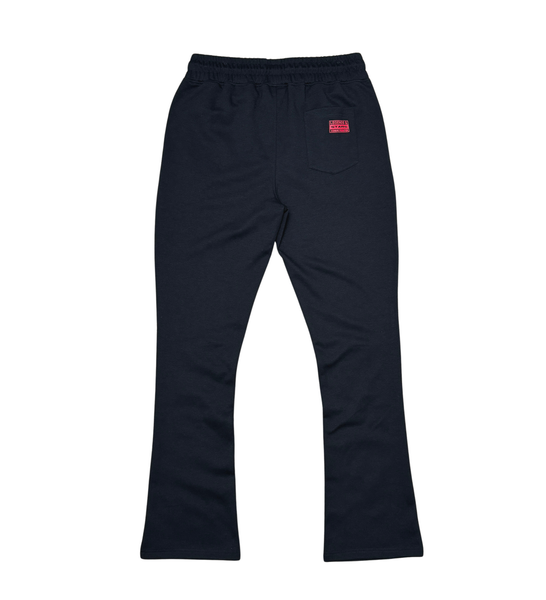 Men Black/ Blue Legends & Stars Genuine Pants