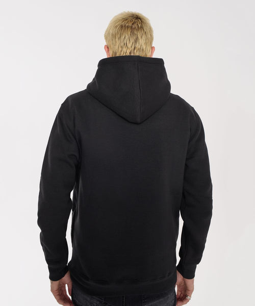 Men Black Scarface Old English Hoodie