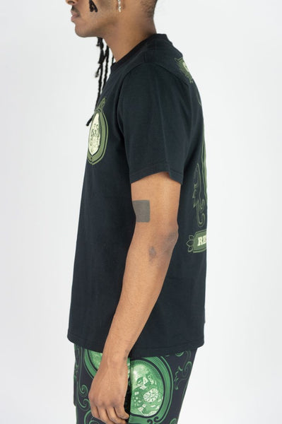 BIG MEN BLACK BENJAMIN BANDIT TEE