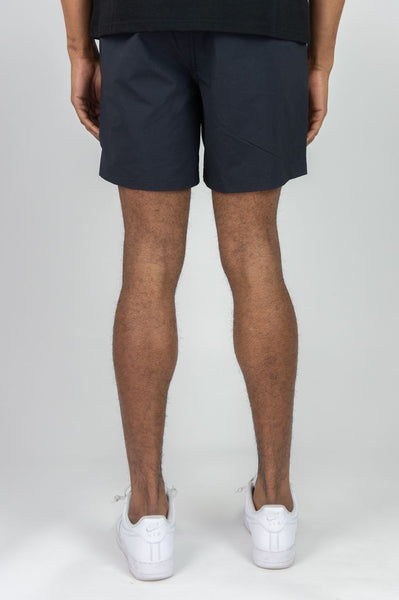 BIG MEN BLACK CAUTIOUS CRUEL BOARD SHORTS