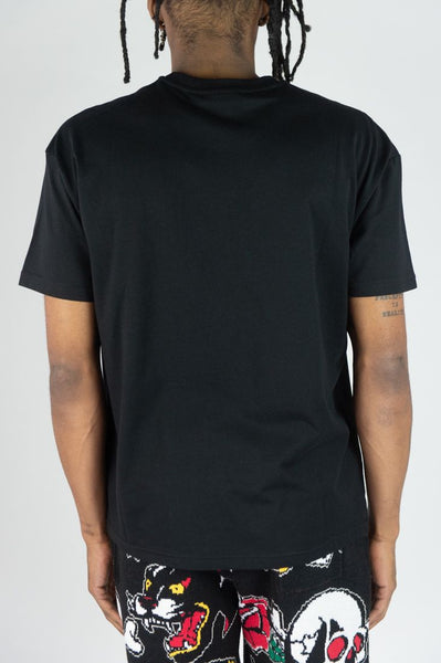 BIG MEN BLACK JAGUAR OVERSIZED TEE