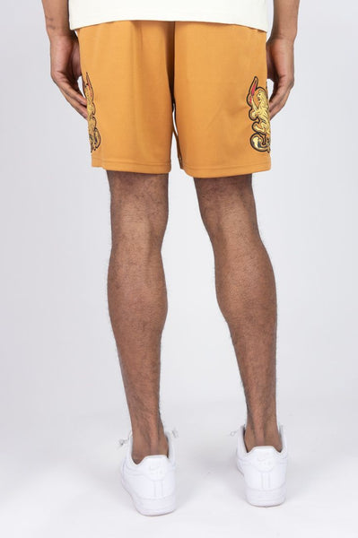 BIG MEN TIMBER LION CREST JERSEY SHORTS