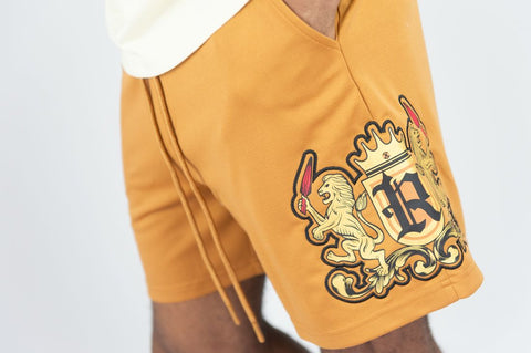 BIG MEN TIMBER LION CREST JERSEY SHORTS