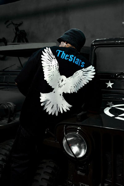 MEN BLACK THE STARS TEE