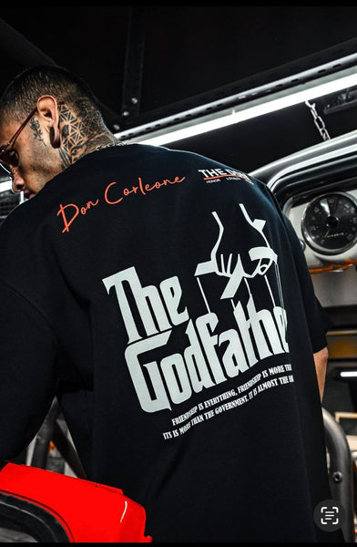 MEN BLACK THE GODFATHER TEE