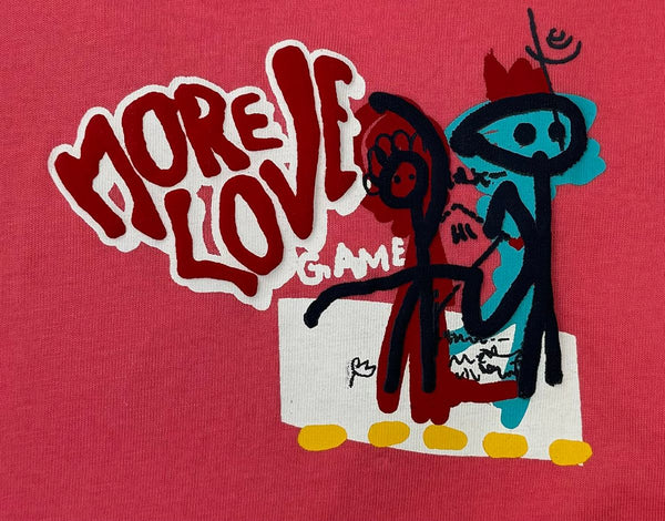 BOYS CORAL MORE LOVE TEE
