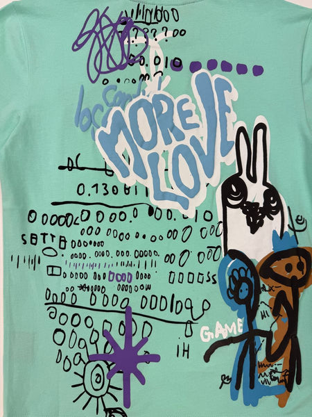 BOYS MINT MORE LOVE TEE