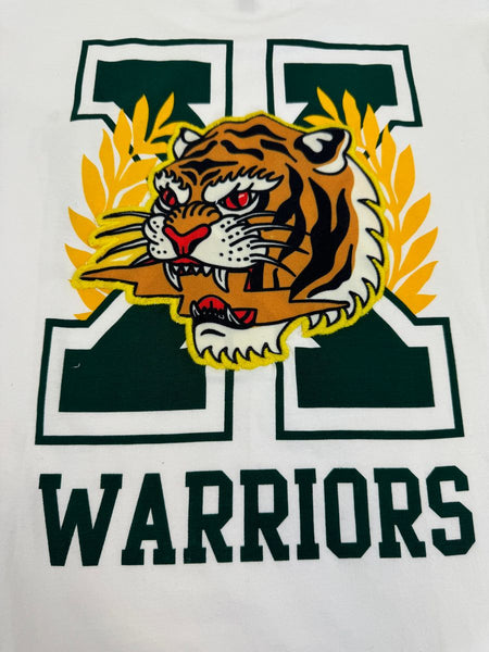 BOYS WHITE X WARRIORS TEE