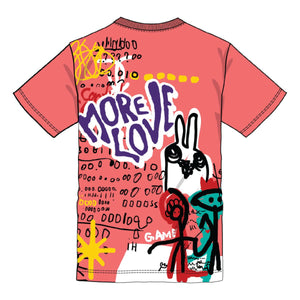 BOYS CORAL MORE LOVE TEE