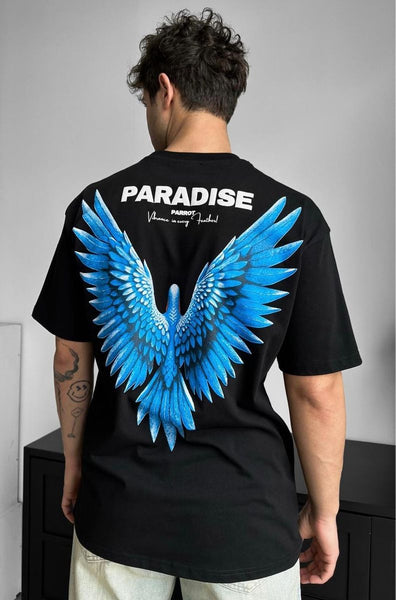 MEN BLACK PARADISE TEE