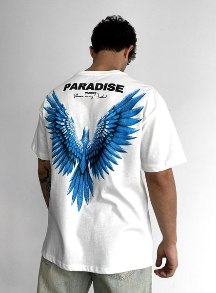 MEN WHITE PARADISE TEE