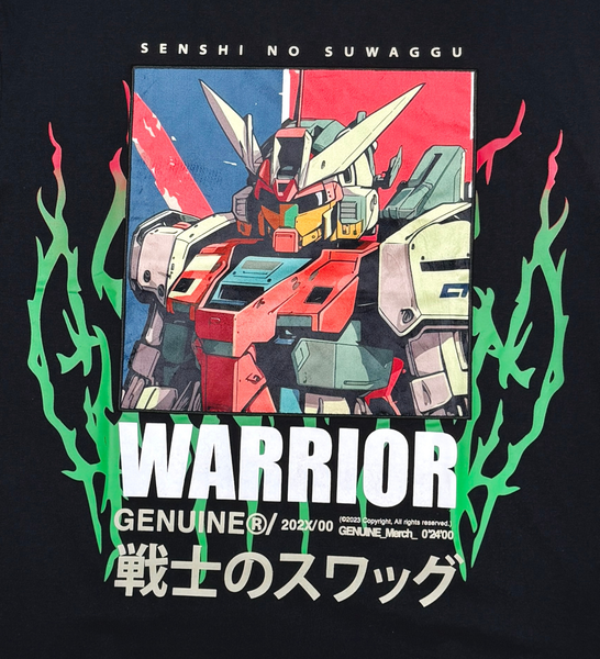 Men Black Senshi tshirt