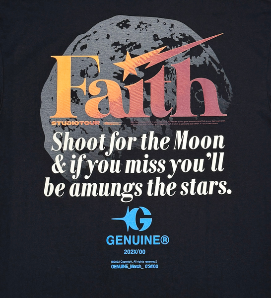 Men Black Faith tshirt