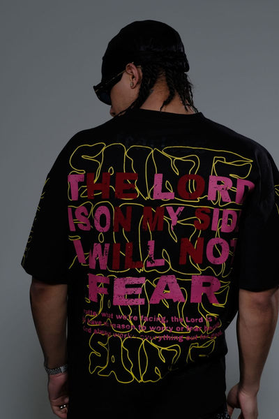 Men Black The lord tshirt