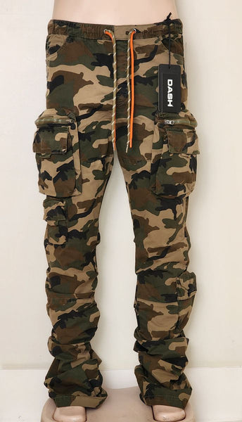 MEN WOODLAND CAMO STACK PANTS