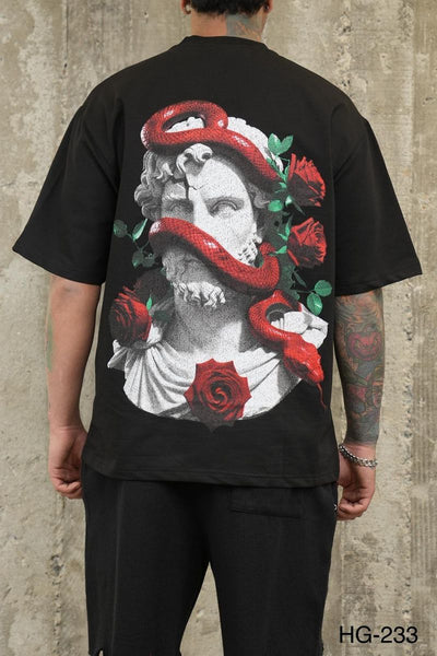 MEN BLACK VENENO CLASICO TEE
