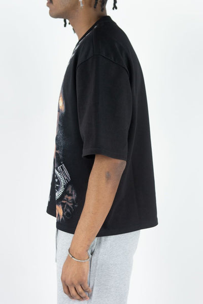 MEN PAID IN FULL RHINESTONE TEE