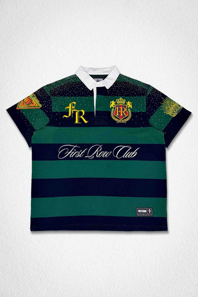 MEN GREEN FIRST ROW STATE CLUB POLO SHIRT
