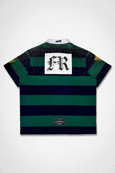 MEN GREEN FIRST ROW STATE CLUB POLO SHIRT