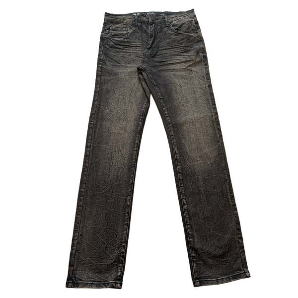 MEN CHARCOAL SLIM FIT DENIM