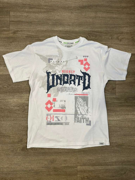 LITTLE KIDS WHITE HIGH FAITH TEE