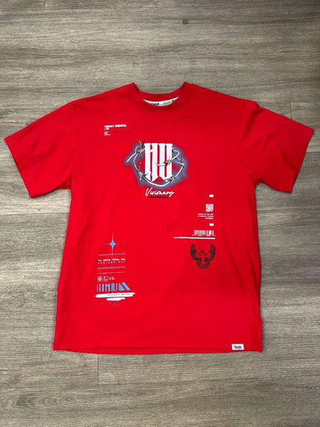 LITTLE KIDS RED VISIONARY INSIGHT TEE