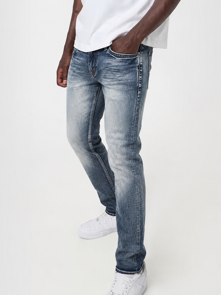 MEN INDIGO SLIM FIT DENIM