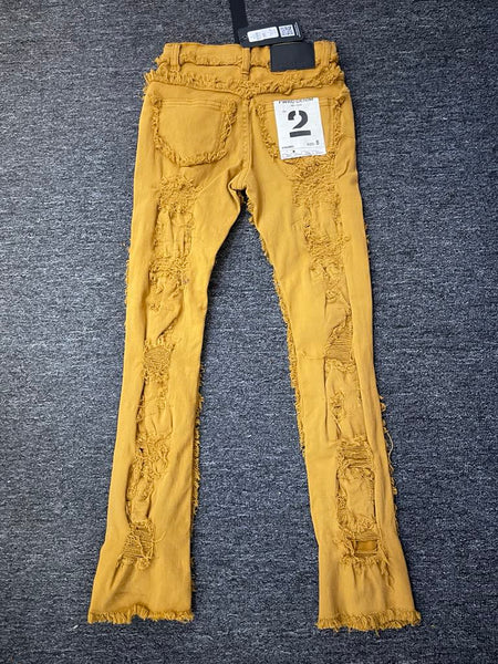 LITTLE KID'S TIMBER STACKED NO END / LUXE HOUSE DENIM JEANS