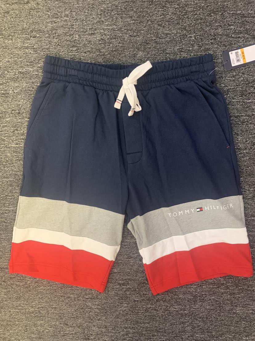 MEN RED WHITE BLUE TOMMY HILFIGER FLAG SHORTS