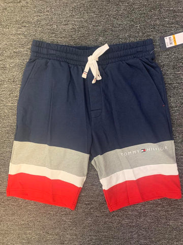 MEN RED WHITE BLUE TOMMY HILFIGER FLAG SHORTS