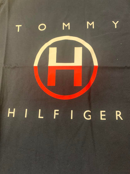 MEN NAVY BLUE TOMMY HILFIGER BIG H TEE