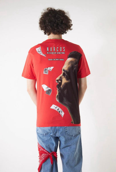 MEN RED NARCOS TREND TSHIRT