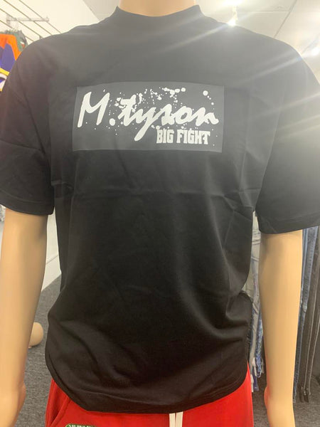 MEN BLACK BIG FIGHT M. TYSON TSHIRT