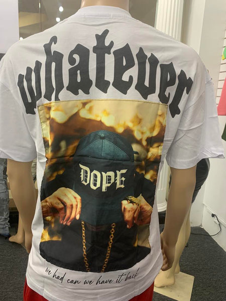 MEN WHITE DOPE TSHIRT