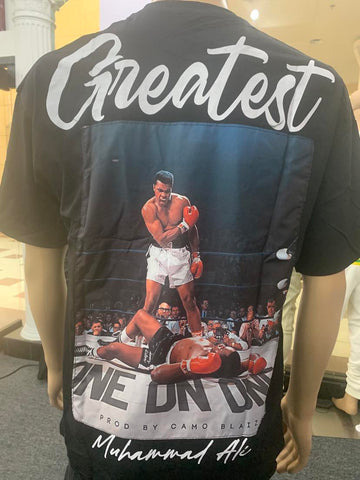 MEN BLACK GREATEST MUHAMMAD ALI TSHIRT