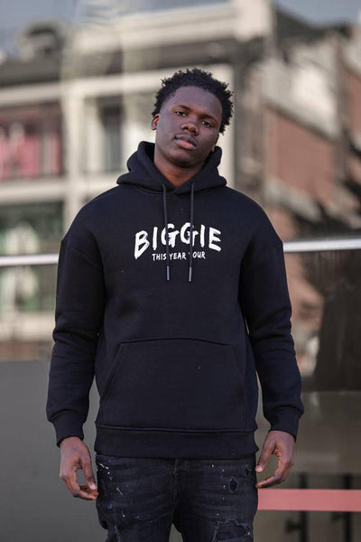 MEN BLACK BIGGIE THIS YEAR YOUR HOODIE