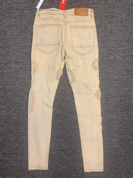 MEN VANILLA GRIND DESTROYED JEANS (JEANS ONLY)