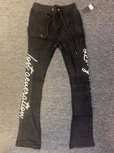 MEN BLACK LOST GENERATION STCK SWEAT PANTS