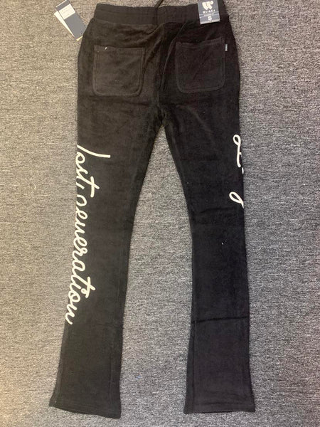 MEN BLACK LOST GENERATION STCK SWEAT PANTS